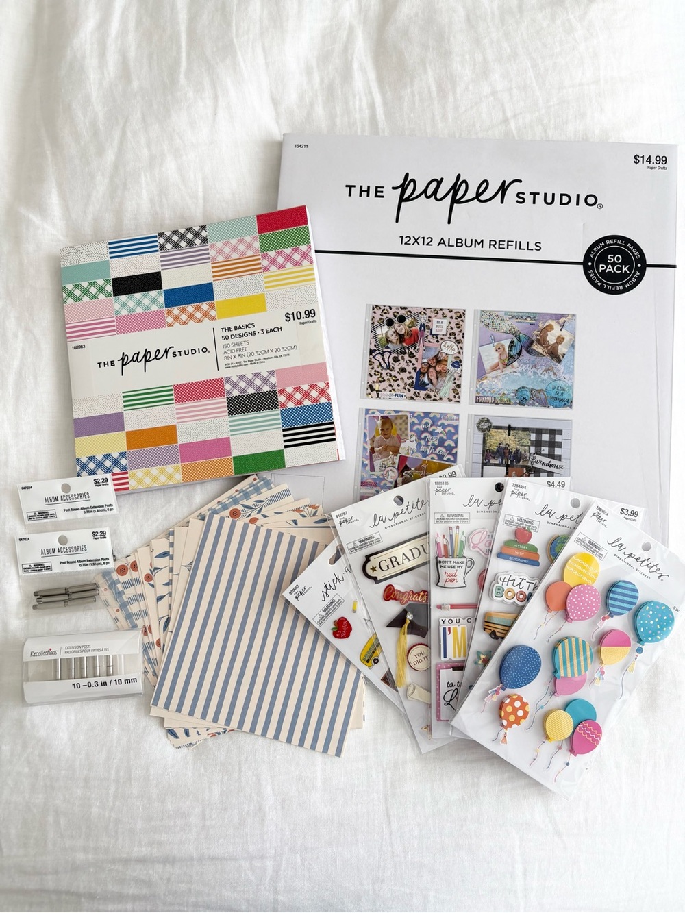 Scrapbook Supplies Bundle